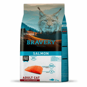 BRAVERY SALMON ADULT CAT 7KG