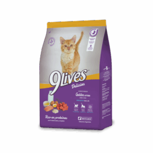 9LIVES GATITOS CARNE Y LECHE