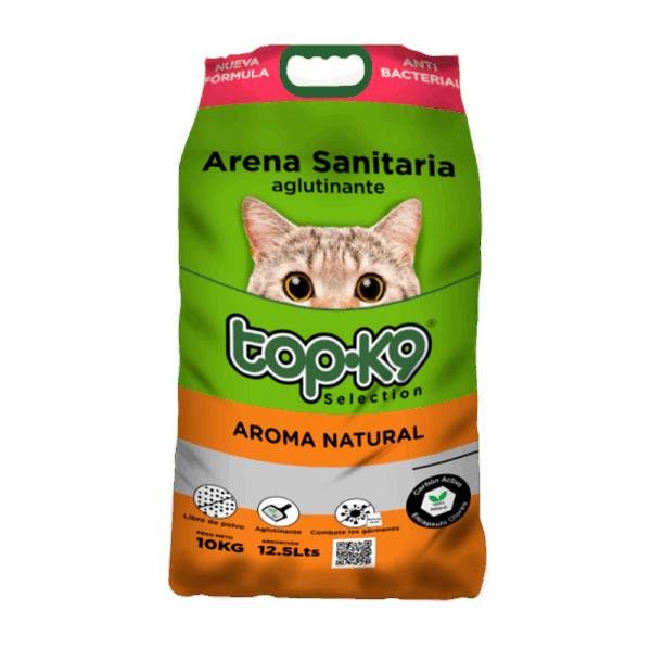 ARENA TOPK9 ALGLUT NATURAL 10KG