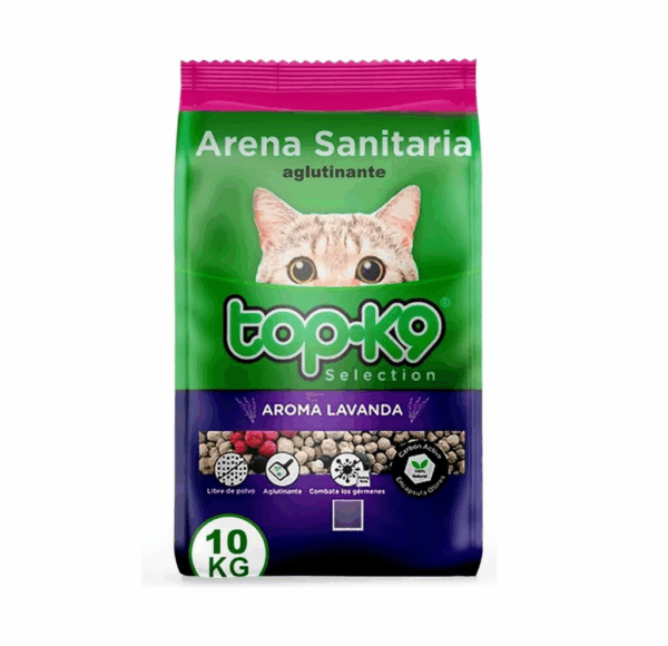 ARENA TOPK9 AGLUT LAVANDA 10KG