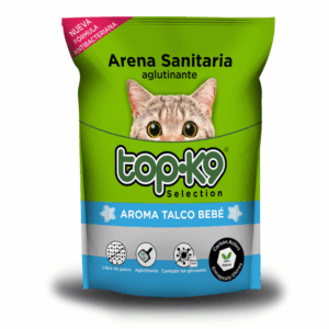 ARENA TOPK9 AGLUT TALCO BEBE 2KG