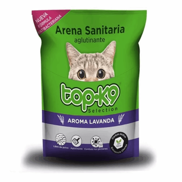 ARENA TOPK9 AGLUTINANTE LAVANDA 4KG