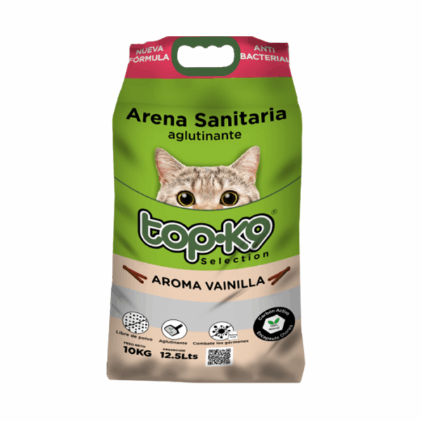 ARENA TOPK9 AGLUT VAINILLA 10KG