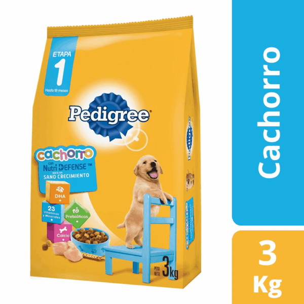 PEDIGREE CACHORRO 3KG
