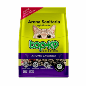 ARENA TOPK9 AGLUTINANTE LAVANDA 2KG