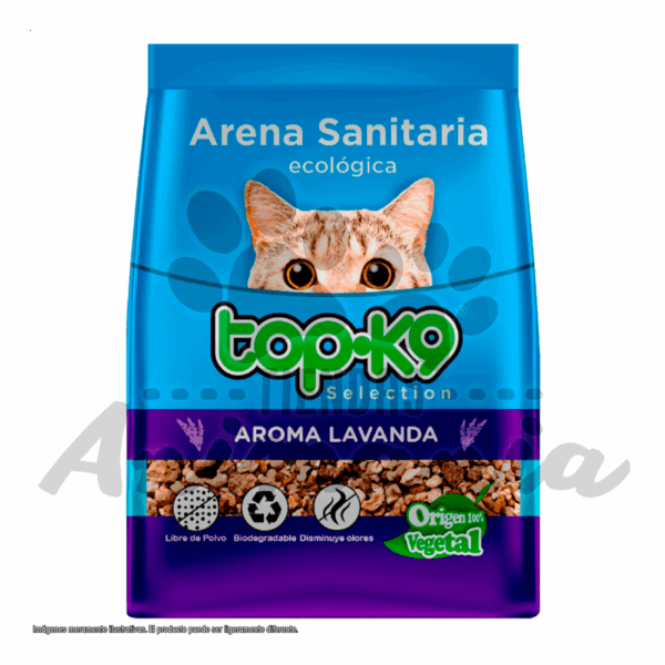 ARENA TOPK9 ECOLOGICA LAVANDA 2KG