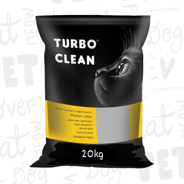TURBO CLEAN AGLUTINANTE LIMON 20KG