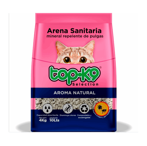 ARENA TOPK9 MINERAL ANTIPULGAS 4KG