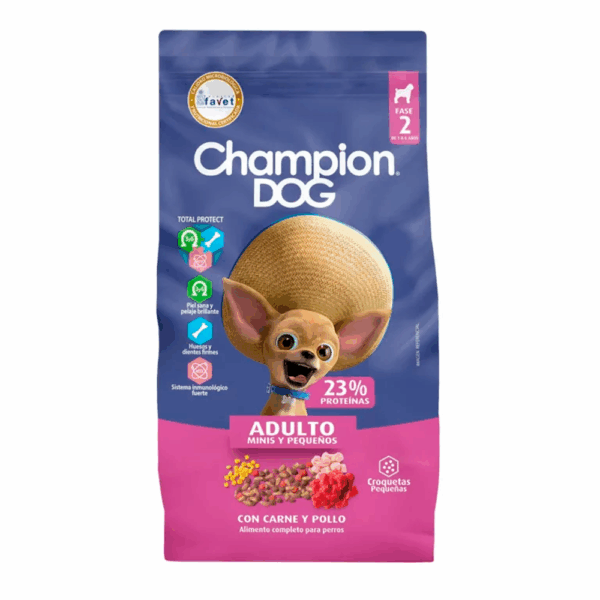 CHAMPION DOG RAZA PEQUEÑAS