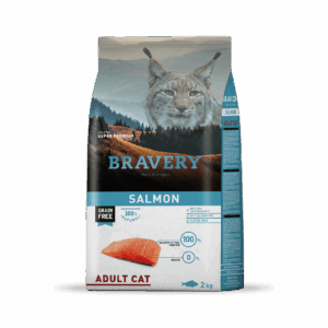 BRAVERY SALMON ADULT CAT 2KG