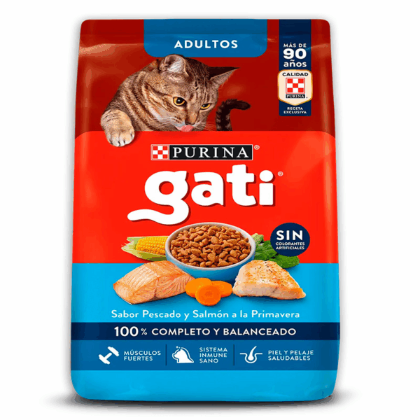 PURINA GATI PESCADO Y SALMON